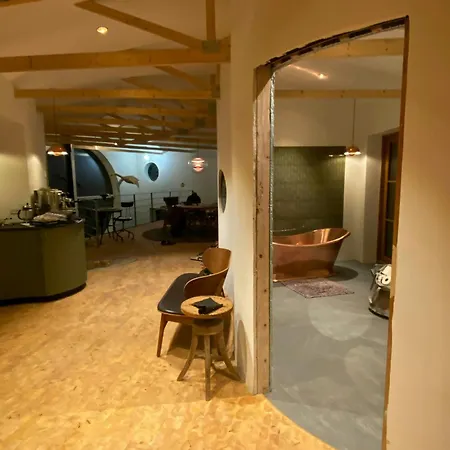Sculptural House With Sauna By Thorso Holiday home